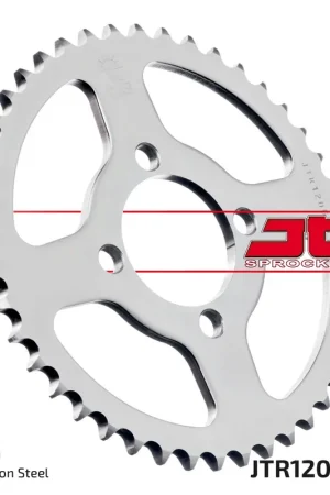 JT SPROCKETS - REAR STEEL 44T, 428 - Sprockets - Geschikt voor Honda Cbr 125 r Speciale Aanbieding